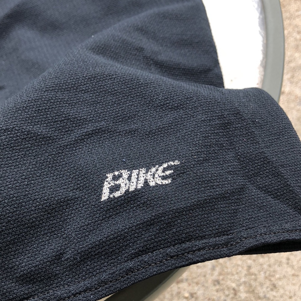 BIKE Shorts COMPRESSION Size MEDIUM Nylon Lycra Spandex Black - Picture 3 of 5
